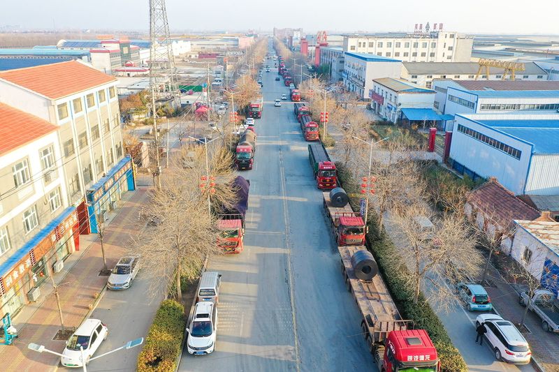 10萬(wàn)噸！河南礦山鋼材陸續(xù)到貨